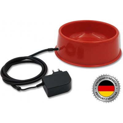 Thermo Vyhřívaná Miska pro psy a kočky 1,5 l 12 V / 15 W ochrana odním. kabelu – Sleviste.cz