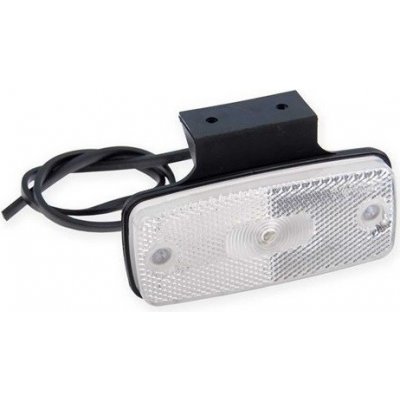 Světlo poziční obrysové LED bílé 12/24V DOB 45DBK s gumovým držákem – Zboží Mobilmania