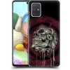 Pouzdro a kryt na mobilní telefon Samsung Pouzdro Head Case Samsung Galaxy A71 ROCKOVÁ LEBKA