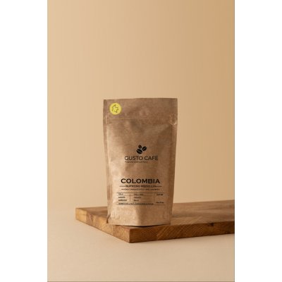 Rodinná pražírna Gusto Café Colombia Supremo Medellin zrnková 80 g – Hledejceny.cz