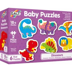 GALT Baby Dinosauři 6x2 dílky