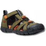 Keen Seacamp II Cnx Children dark olive/gold flame – Sleviste.cz