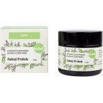 Kvitok zubní prášek Zářivý úsměv s aktivním uhlím 25 g – Zboží Mobilmania