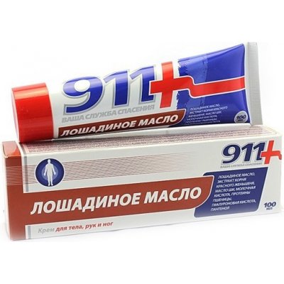 Koňský olej na tělo, ruce a nohy 911 100 ml – Zboží Mobilmania