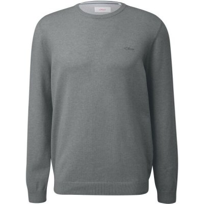 s.Oliver RL Knitted Pullover Noos pánský svetr šedá – Zboží Dáma