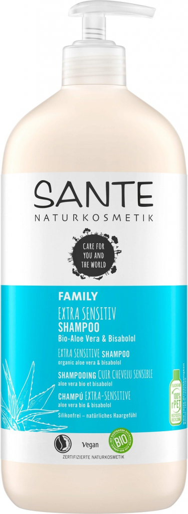 Sante Shampoo extra sensitive Bio-Aloe Vera a Bisabolol 950 ml