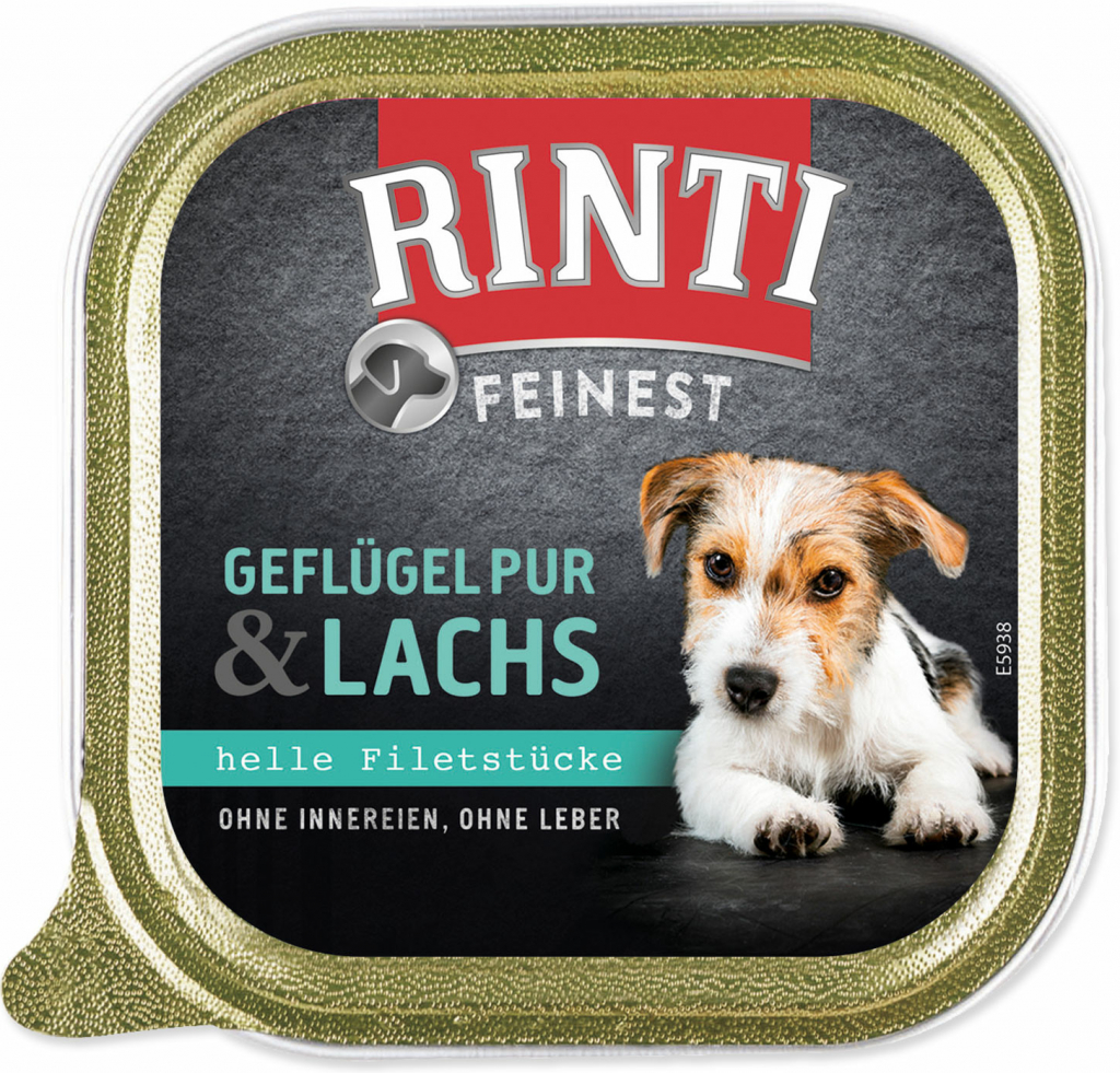 Rinti Feinest Pur Adult Dog drůbeží a losos 150 g