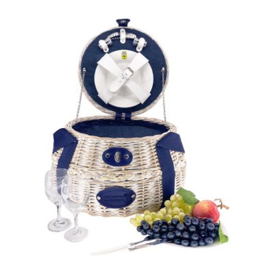 Les Jardins de la Comtesse piknikový koš pro 2 osoby model Deauville – Zboží Dáma