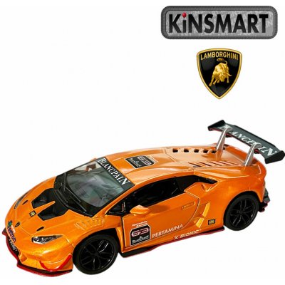 Kinsmart Lamborghini Huracán LP620-2 oranžové – Sleviste.cz