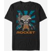 Pánské Tričko Zoot Fan Marvel Rocket Strážci Galaxie pánské tričko