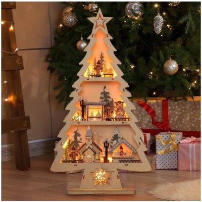 Brilagi | Brilagi LED Vánoční dekorace LED 3xAA strom | BG0965 – Zboží Dáma