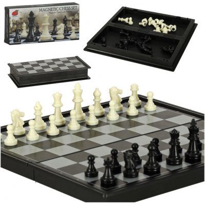 KIK Magnetická šachová dáma puzzle hra – Zbozi.Blesk.cz