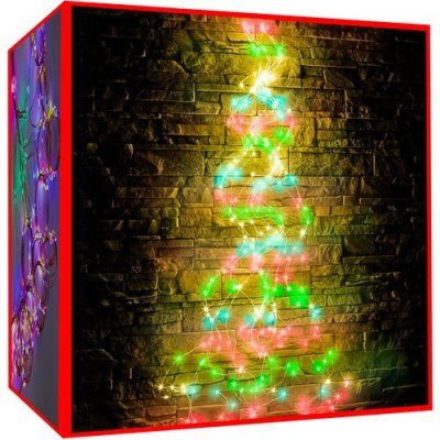 Iso Trade Vánoční světla andělské vlasy 200 LED lamp – Hledejceny.cz