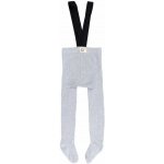 Dětské bavlněné punčocháče se šlemi šedá – Zboží Dáma