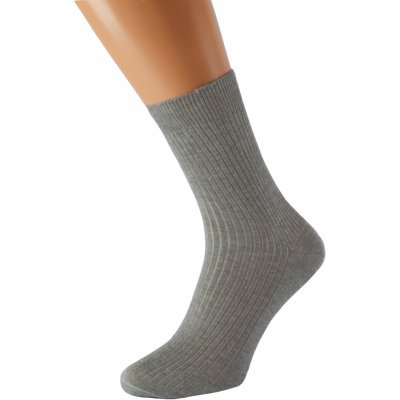 Kuks Zdravotní ponožky bez lemu LUKÁŠ Světle šedé – Zboží Mobilmania