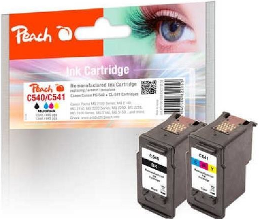 Peach Canon PG-540 / CL-541 MultiPack, black, color