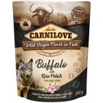 Carnilove Paté Buffalo with Rose Petals 300 g – Sleviste.cz