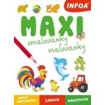 Maxi omalovánky jemná motorika, zábava, kreativita, 2. vydání – Hledejceny.cz
