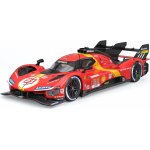 Bburago Ferrari Racing 499P LMH Červená 51 1:24 – Zboží Dáma