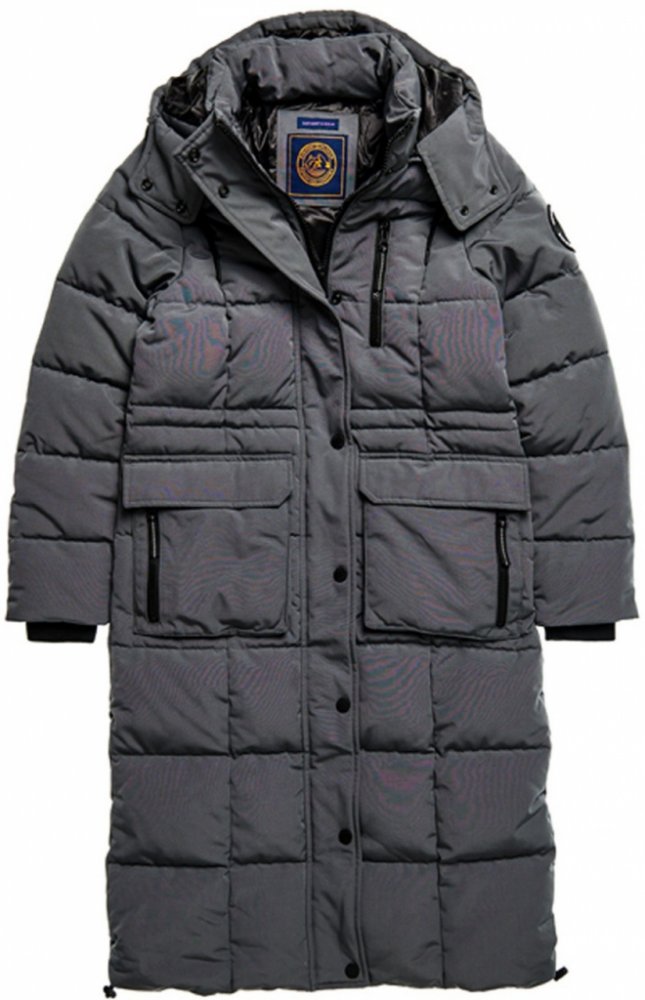 Dámský kabát LONGLINE EVEREST COAT W5010326A07X SUPERDRY 42 | Srovnanicen.cz
