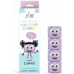 Glo Pals svítící senzorické kostky do vody fialová Lumi 4 ks – Zboží Dáma