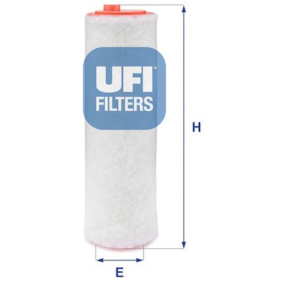 Vzduchový filtr UFI 27.384.00 – Hledejceny.cz