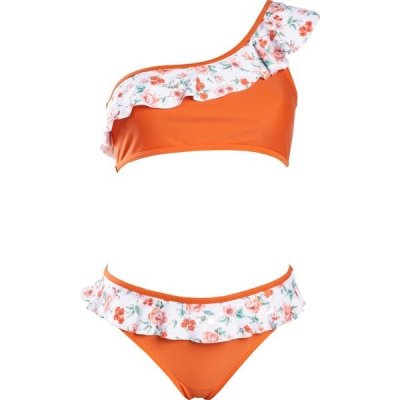 Axis Swimsuit Dívčí dvoudílné plavky, oranžová – Zboží Dáma
