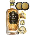 Radlík Vínovice z dubového sudu 43% 0,5 l (holá láhev) – Zboží Dáma