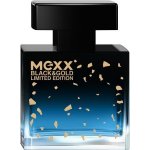 Mexx Black & Gold Limited Edition toaletní voda pánská 30 ml – Hledejceny.cz