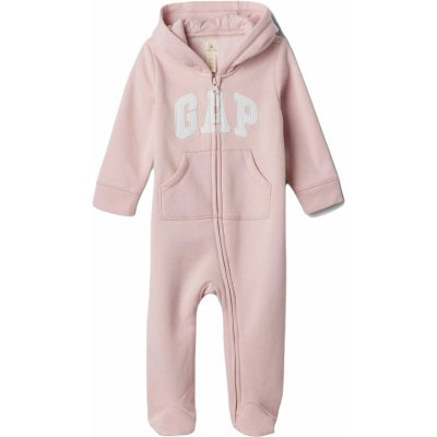 Dětský overal GAP LOGO Růžová Bílá – Zboží Mobilmania