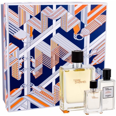 Hermés Terre D'Hermés EDT 100 ml + EDT 12,5 ml + balzám po holení 40 ml dárková sada – Hledejceny.cz