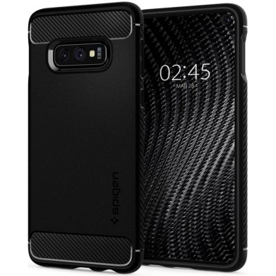 Pouzdro Spigen Rugged Armor - Galaxy S10e čierne – Zboží Mobilmania