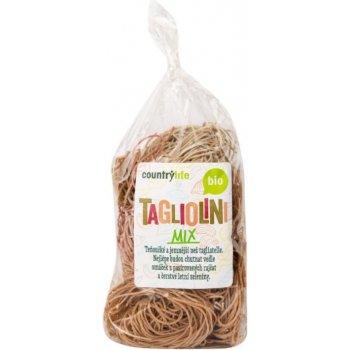 COUNTRY LIFE Těstoviny tagliolini mix 400 g