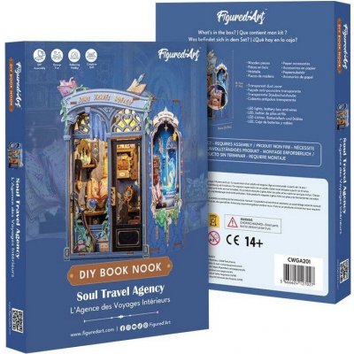 Figured ART Book Nook sada Cestovní kancelář do vaší duše – Hledejceny.cz