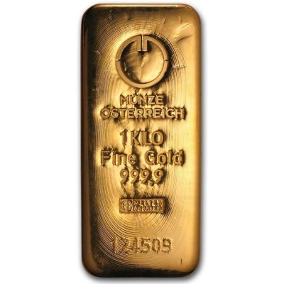 Zlatý slitek Münze Österreich 1000 g – Zboží Dáma