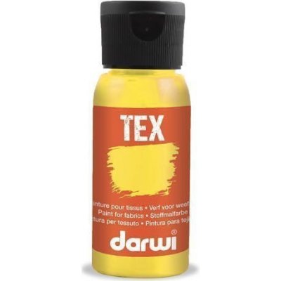 DARWI TEX barva na textil Zlatožlutá 50 ml – Sleviste.cz