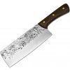 Kuchyňský nůž UG Grill Nůž Nakiri 17,6 31 cm Nerezová ocel Wenge dřevo