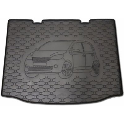 Gumová vana do kufru Rigum Škoda CITIGO 2011- dolní kufr – Zboží Mobilmania