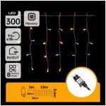 Aigostar LED Ven. ván. řetěz 300xLED 6W 230V 8 funkcí 15x0,4m IP44 stud bílá B103031Q2 – Hledejceny.cz
