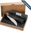 Nůž Opinel VR N°08 Inox Ebony 8,5 cm - ebenová rukojeť