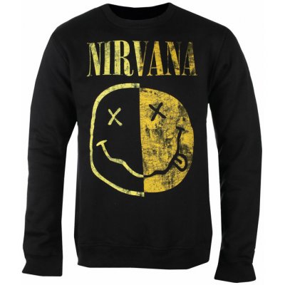 AMPLIFIED Nirvana SPLICED SMILEY černá – Zboží Dáma