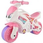 Teddies motorka růžovo-bílá plast 35x53x74cm – Sleviste.cz