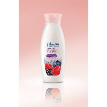 Johnson´s Vita-Rich sprchový gel Malina 400 ml