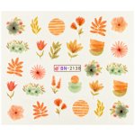 BIO nails Vodolepka BN 2130 květy a listy – Zboží Mobilmania