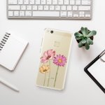 Pouzdro iSaprio Three Flowers - Huawei P10 Lite