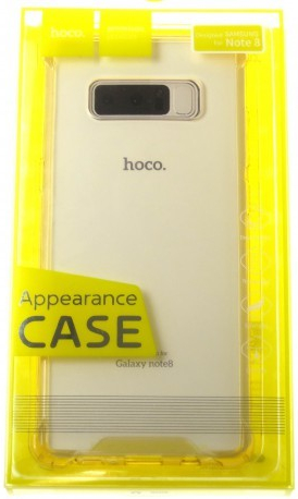 Pouzdro hoco. transparent Samsung Galaxy Note 8 N950F zlaté