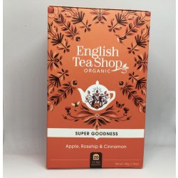 English Tea Shop čaj Jablko šípek skořice Bio 20 sáčků