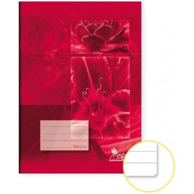 Notes sešit Eco 564 A5 linka 8 mm s okrajem – Zboží Dáma