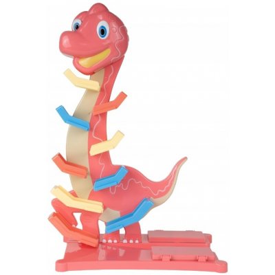 Sale Veselá hrající autodráha/skluzavka Dino + 6 autíček, oranžová – Hledejceny.cz