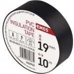 Emos F61912 Elektroizolační páska 19 mm x 10 m PVC černá – Hledejceny.cz